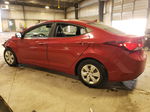 2016 Hyundai Elantra Se Red vin: KMHDH4AE6GU606624