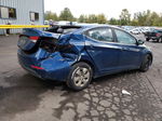 2016 Hyundai Elantra Se Blue vin: KMHDH4AE6GU649151