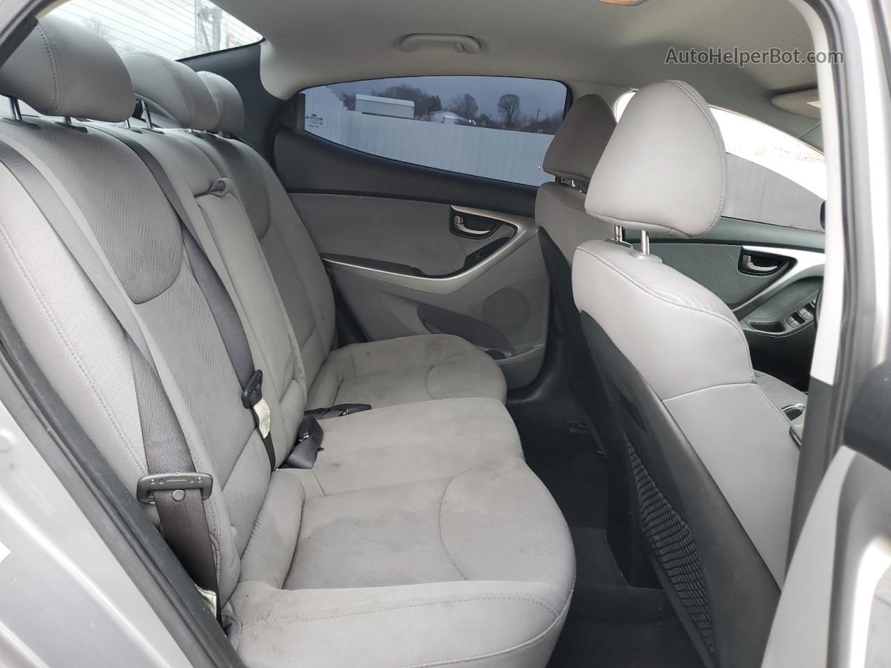 2011 Hyundai Elantra Gls Серый vin: KMHDH4AE7BU082957