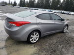 2011 Hyundai Elantra Gls Gray vin: KMHDH4AE7BU093750