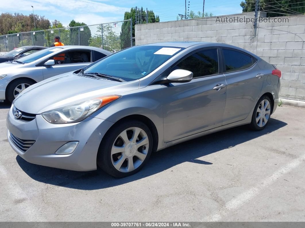 2011 Hyundai Elantra Limited (ulsan Plant) Silver vin: KMHDH4AE7BU100115