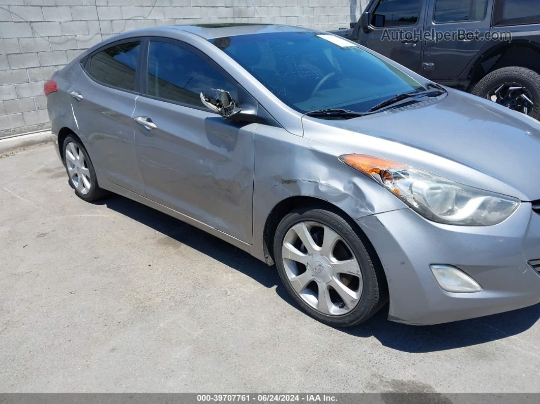 2011 Hyundai Elantra Limited (ulsan Plant) Silver vin: KMHDH4AE7BU100115