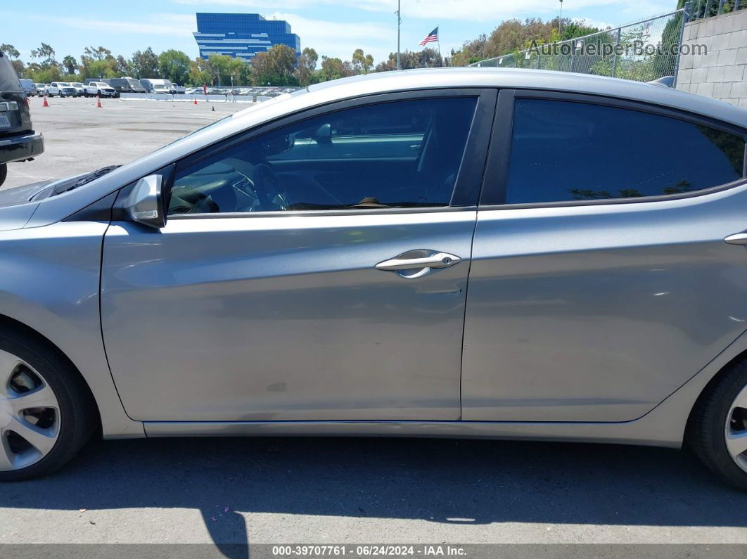 2011 Hyundai Elantra Limited (ulsan Plant) Silver vin: KMHDH4AE7BU100115