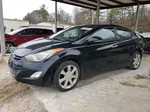 2011 Hyundai Elantra Gls Black vin: KMHDH4AE7BU101734