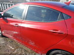 2011 Hyundai Elantra Gls (ulsan Plant) Красный vin: KMHDH4AE7BU120557