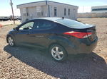 2011 Hyundai Elantra Gls Black vin: KMHDH4AE7BU123281