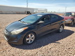 2011 Hyundai Elantra Gls Black vin: KMHDH4AE7BU123281