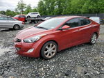 2011 Hyundai Elantra Gls Red vin: KMHDH4AE7BU149640