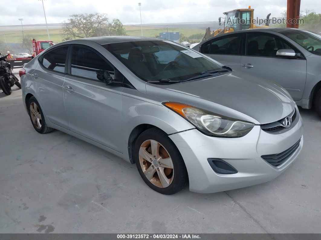 2011 Hyundai Elantra Gls (ulsan Plant) Silver vin: KMHDH4AE7BU153977