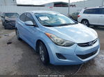 2013 Hyundai Elantra Gls Blue vin: KMHDH4AE7DU500310