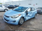 2013 Hyundai Elantra Gls Blue vin: KMHDH4AE7DU500310