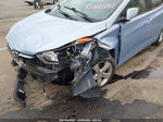 2013 Hyundai Elantra Gls Light Blue vin: KMHDH4AE7DU558451