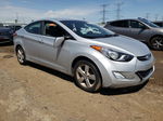 2013 Hyundai Elantra Gls Silver vin: KMHDH4AE7DU653804