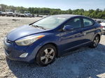 2013 Hyundai Elantra Gls Blue vin: KMHDH4AE7DU670411