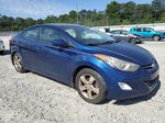 2013 Hyundai Elantra Gls Blue vin: KMHDH4AE7DU670411