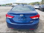 2013 Hyundai Elantra Limited Blue vin: KMHDH4AE7DU749688