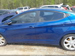 2013 Hyundai Elantra Limited Blue vin: KMHDH4AE7DU749688