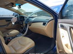 2013 Hyundai Elantra Limited Blue vin: KMHDH4AE7DU749688