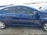 2013 Hyundai Elantra Limited Blue vin: KMHDH4AE7DU749688