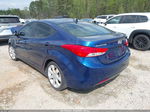 2013 Hyundai Elantra Limited Blue vin: KMHDH4AE7DU749688