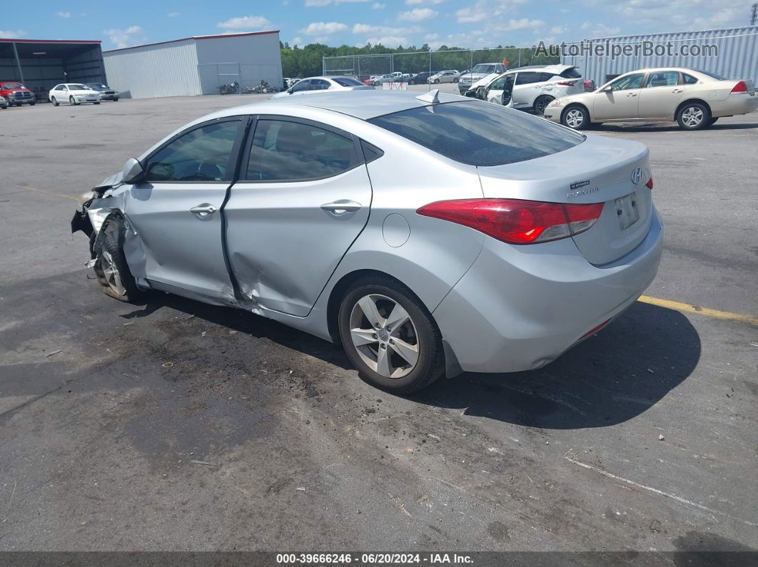 2013 Hyundai Elantra Gls Серебряный vin: KMHDH4AE7DU881916