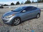 2013 Hyundai Elantra Gls Gray vin: KMHDH4AE7DU931827