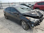 2014 Hyundai Elantra Se Black vin: KMHDH4AE7EU055651