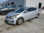 2014 Hyundai Elantra Se Silver vin: KMHDH4AE7EU071798