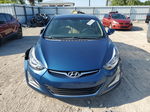 2014 Hyundai Elantra Se Синий vin: KMHDH4AE7EU138223