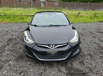 2014 Hyundai Elantra Se Black vin: KMHDH4AE7EU143910