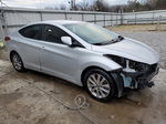 2014 Hyundai Elantra Se Silver vin: KMHDH4AE7EU172730