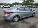 2014 Hyundai Elantra Se Gray vin: KMHDH4AE7EU179287