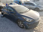 2014 Hyundai Elantra Se Blue vin: KMHDH4AE7EU204298