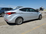 2014 Hyundai Elantra Se Silver vin: KMHDH4AE7EU210473