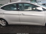 2014 Hyundai Elantra Se Silver vin: KMHDH4AE7EU220680