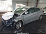 2014 Hyundai Elantra Se Silver vin: KMHDH4AE7EU220680