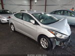 2014 Hyundai Elantra Se Silver vin: KMHDH4AE7EU220680