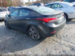 2016 Hyundai Elantra Limited Black vin: KMHDH4AE7GU474926