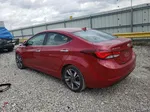 2016 Hyundai Elantra Se Burgundy vin: KMHDH4AE7GU558373