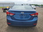 2016 Hyundai Elantra Se Синий vin: KMHDH4AE7GU567638