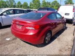 2011 Hyundai Elantra Gls (ulsan Plant) Red vin: KMHDH4AE8BU106781