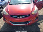 2011 Hyundai Elantra Gls (ulsan Plant) Red vin: KMHDH4AE8BU106781