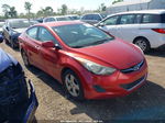 2011 Hyundai Elantra Gls (ulsan Plant) Red vin: KMHDH4AE8BU106781