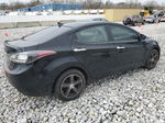 2011 Hyundai Elantra Gls Black vin: KMHDH4AE8BU109325