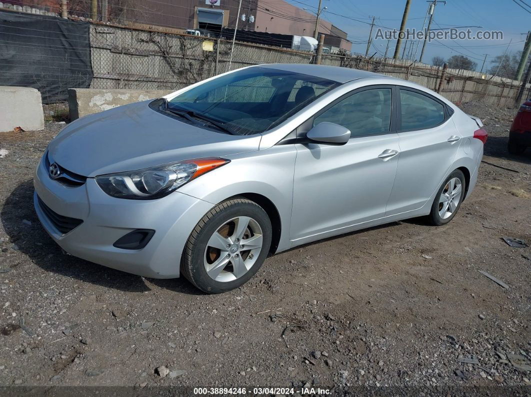 2011 Hyundai Elantra Gls (ulsan Plant) Silver vin: KMHDH4AE8BU118185