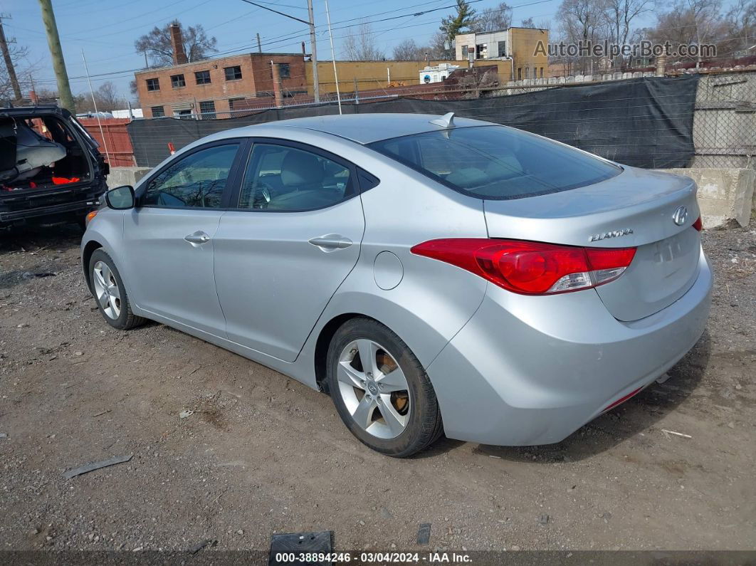 2011 Hyundai Elantra Gls (ulsan Plant) Silver vin: KMHDH4AE8BU118185