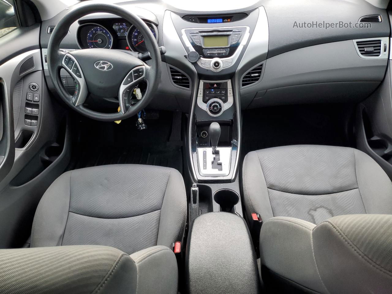 2011 Hyundai Elantra Gls Черный vin: KMHDH4AE8BU126822