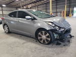 2011 Hyundai Elantra Gls Gray vin: KMHDH4AE8BU129641