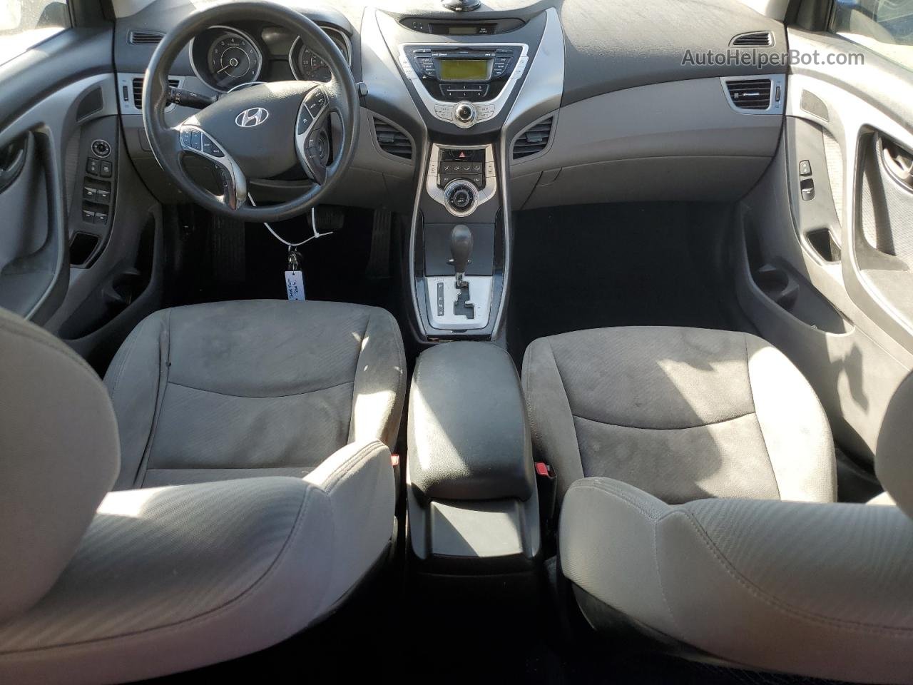 2011 Hyundai Elantra Gls Черный vin: KMHDH4AE8BU156788