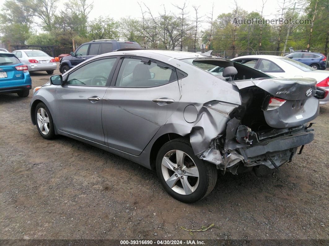 2012 Hyundai Elantra Gls (ulsan Plant) Серебряный vin: KMHDH4AE8CU405768